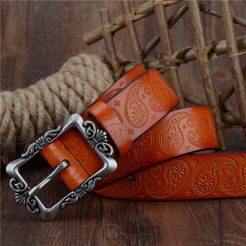 Woman's Casual Leather Belt