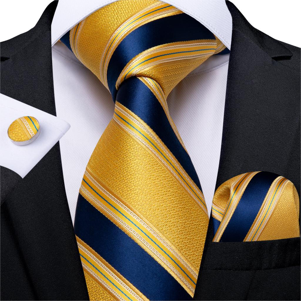 Men's Patterned Silk Tie