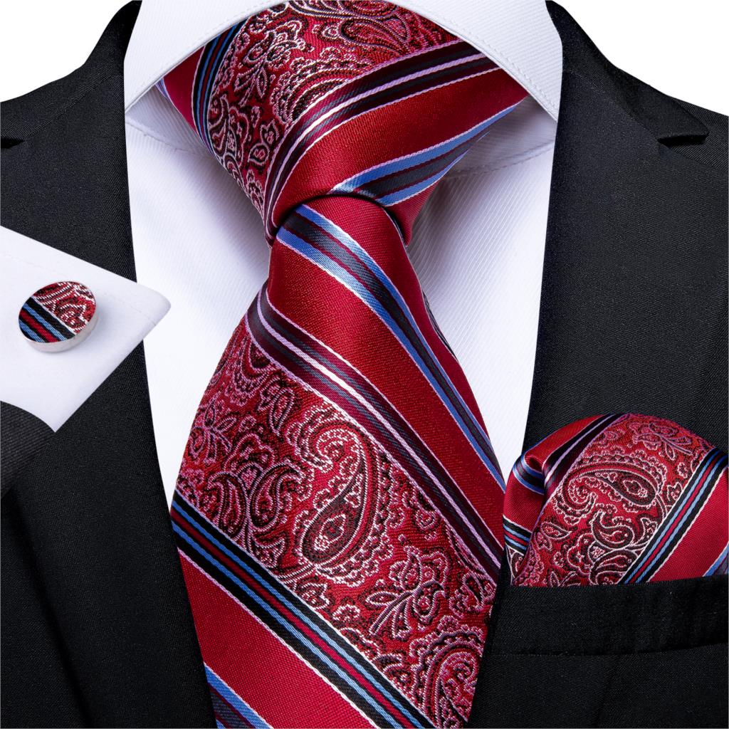 Men's Patterned Silk Tie