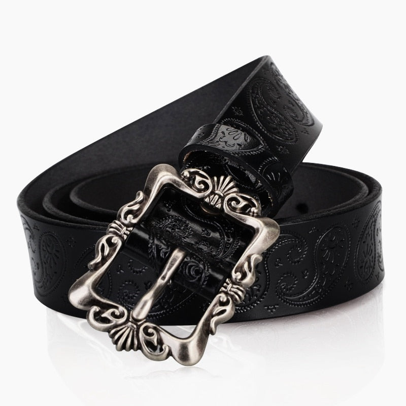 Woman's Casual Leather Belt