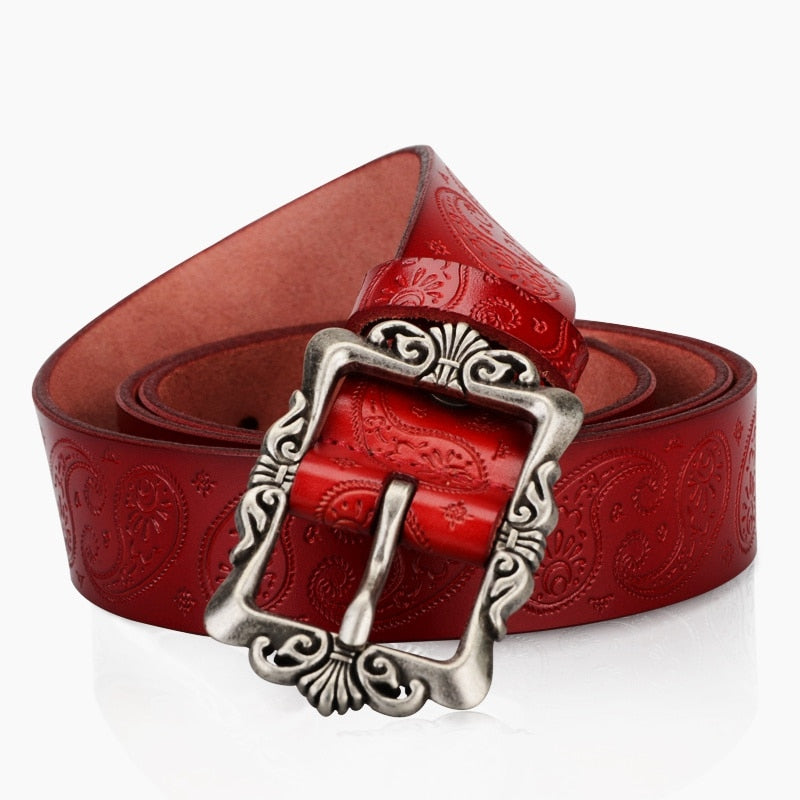 Woman's Casual Leather Belt