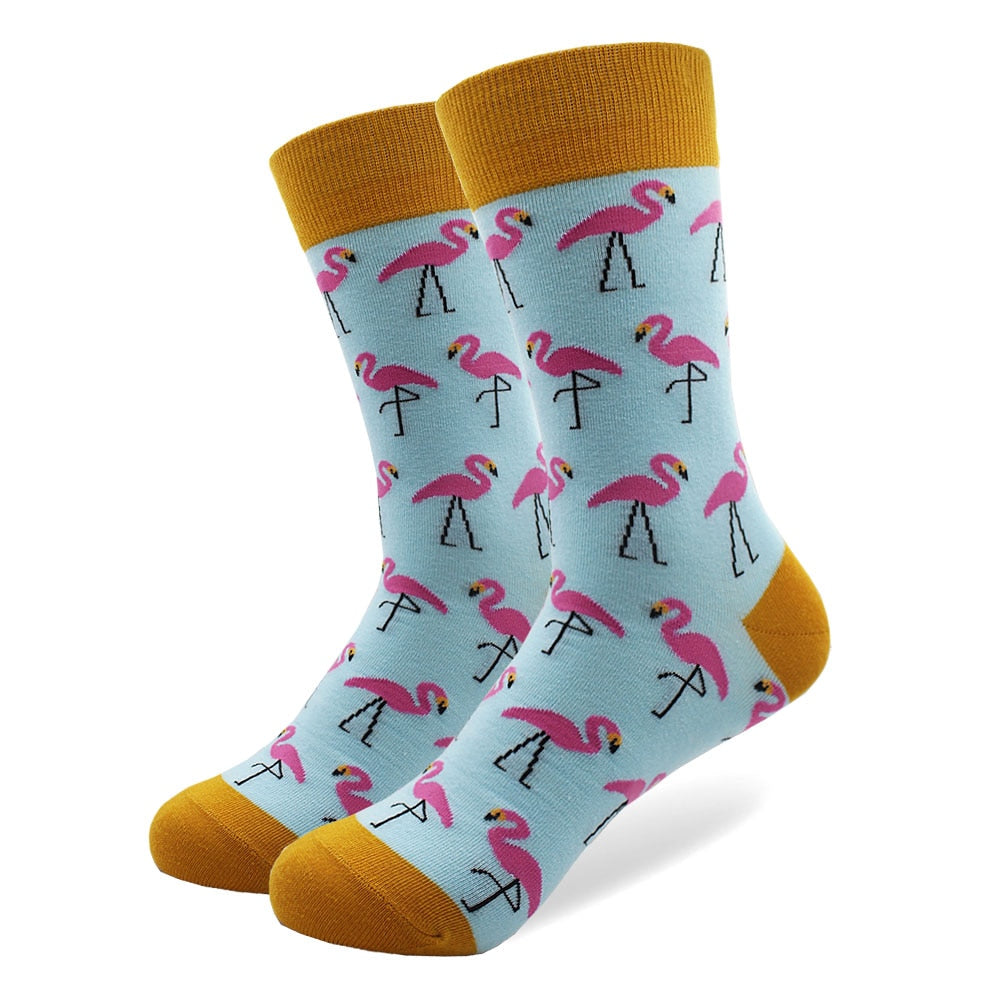 Men's Long Funny Patterned Socks