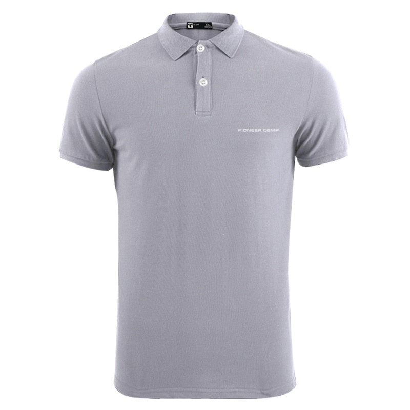 Casual Solid Polo Shirt for Men