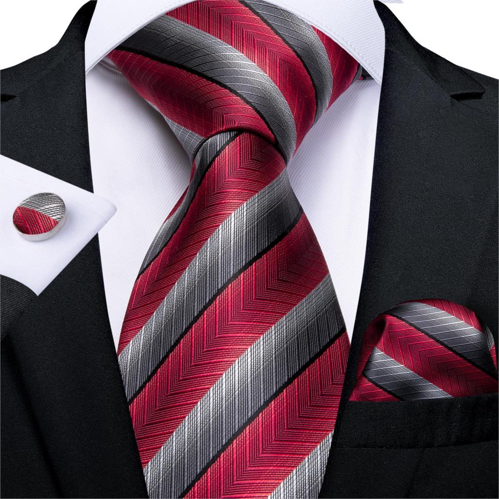 Men's Patterned Silk Tie