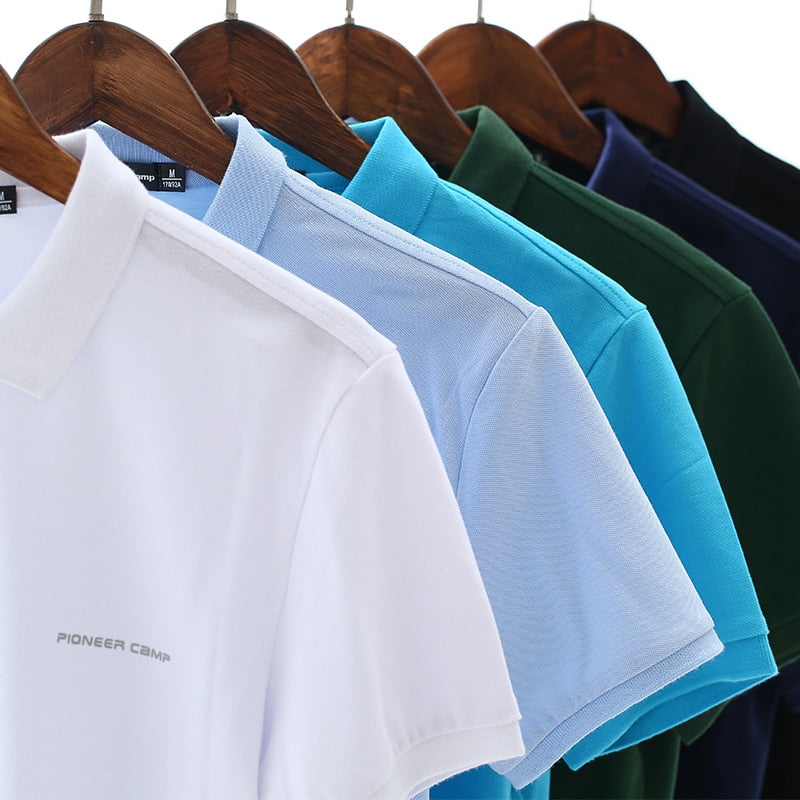 Casual Solid Polo Shirt for Men