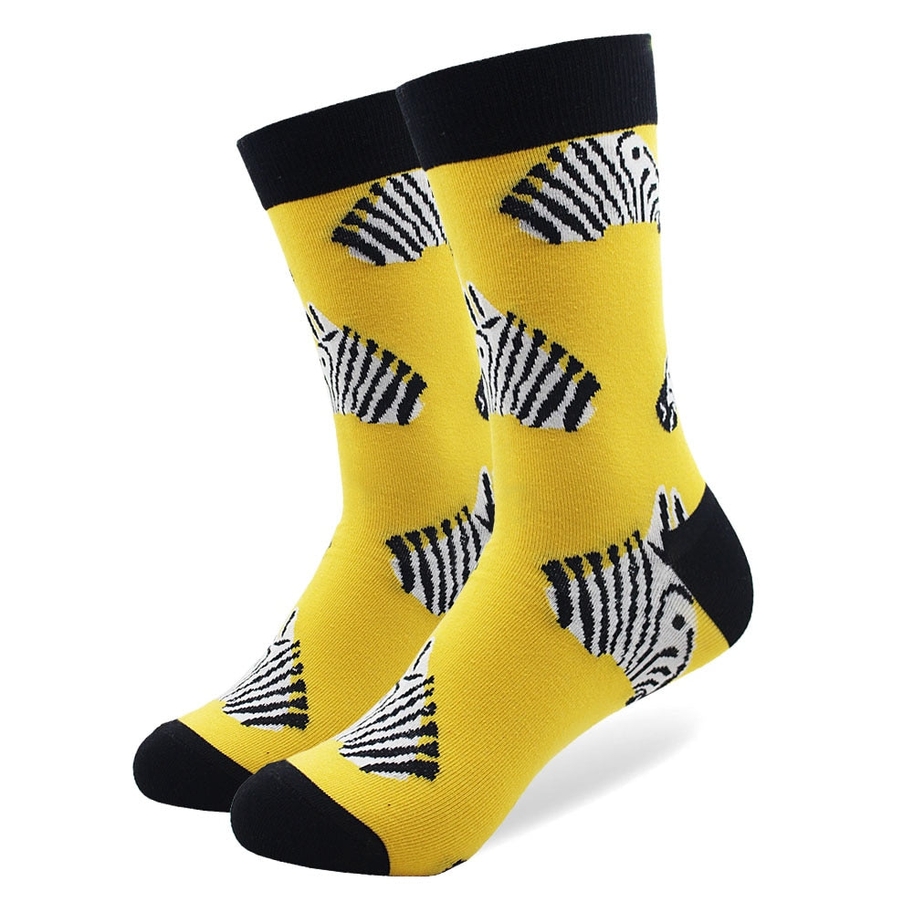 Men's Long Funny Patterned Socks