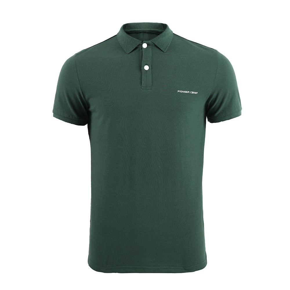 Casual Solid Polo Shirt for Men