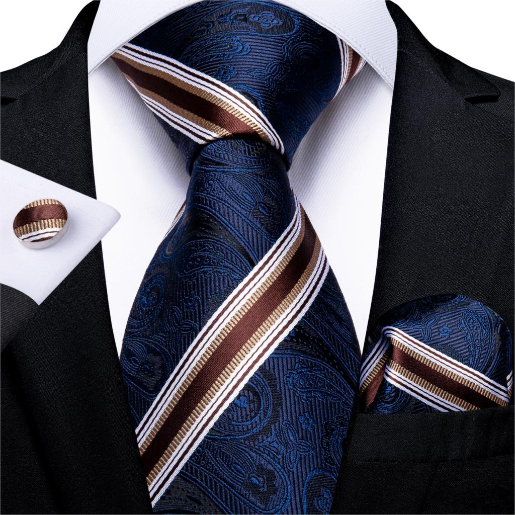 Men's Patterned Silk Tie