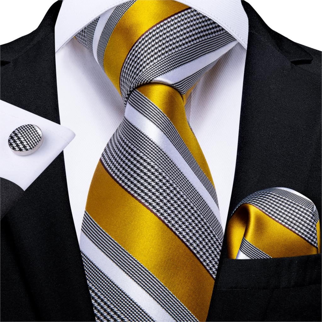 Men's Patterned Silk Tie