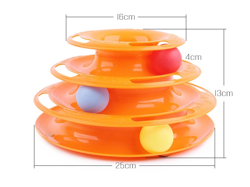 Cat's Three Levels Tower Toy