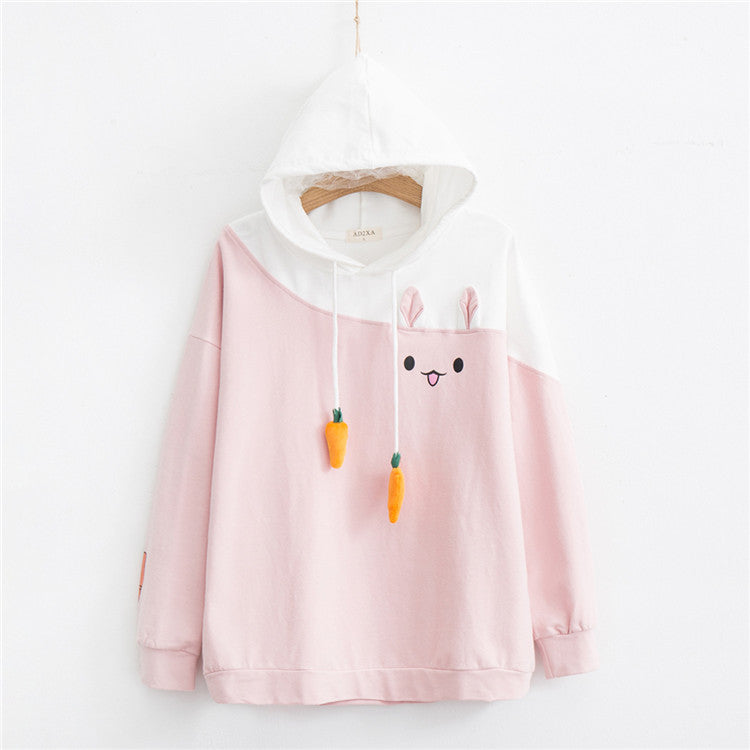 Women's Bunny Designed Hoodie