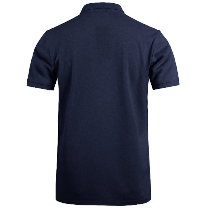 Casual Solid Polo Shirt for Men