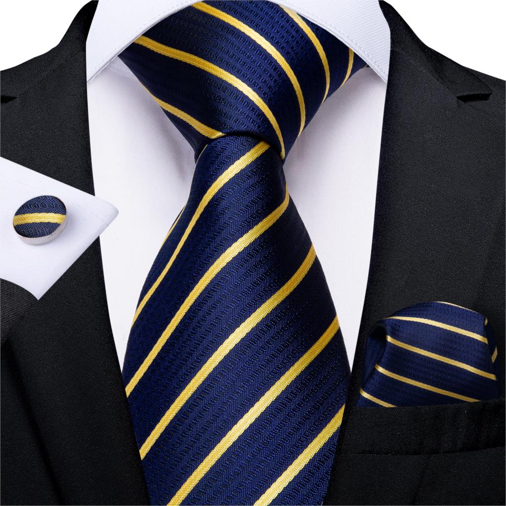 Men's Patterned Silk Tie