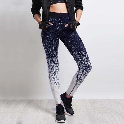 Women's Colorful Printed Sport Leggings