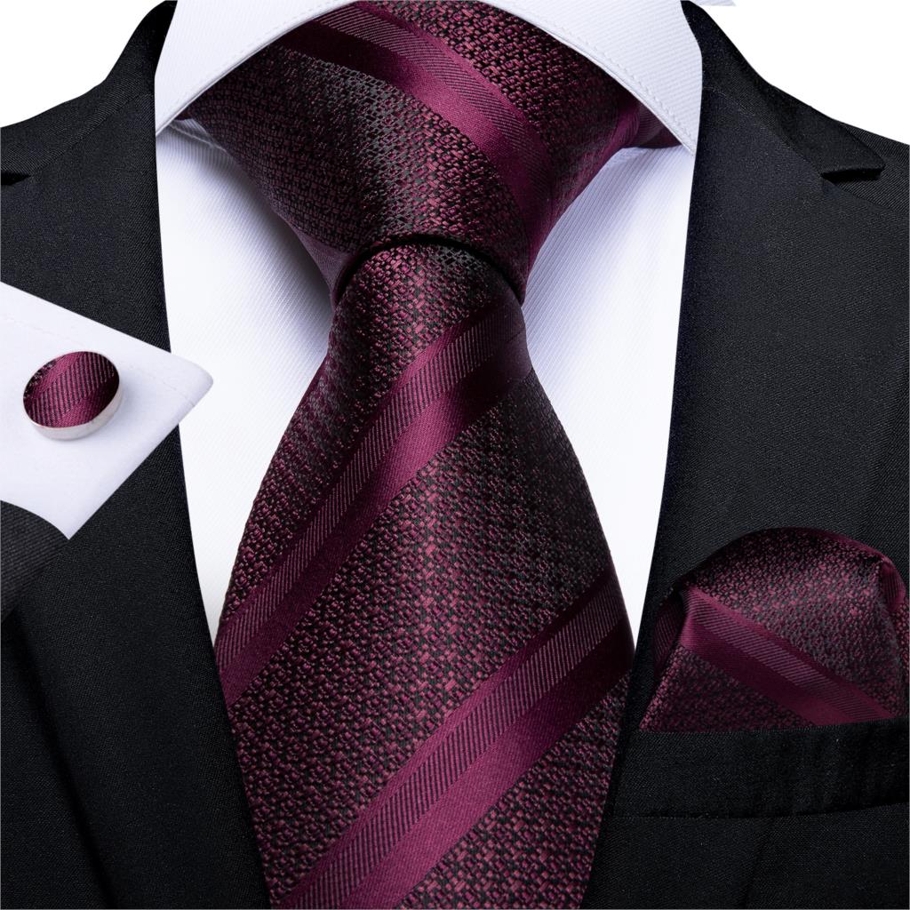 Men's Patterned Silk Tie