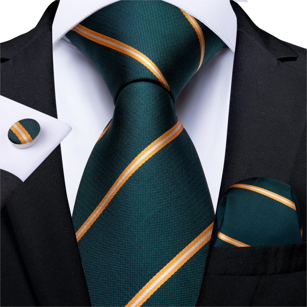 Men's Patterned Silk Tie