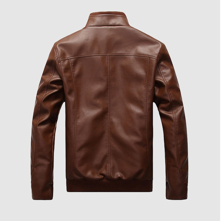 Men's Classic Leather Jacket