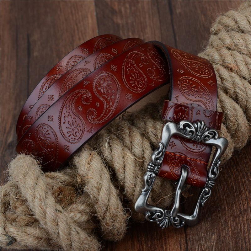 Woman's Casual Leather Belt