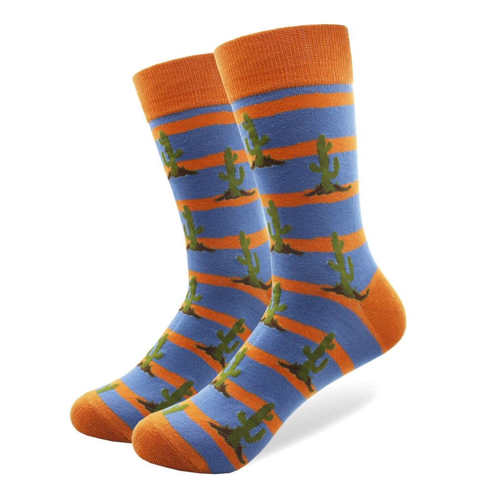 Men's Long Funny Patterned Socks