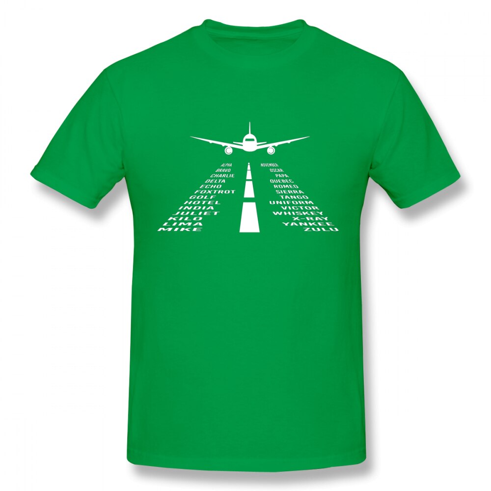 Men's Airplane Cotton T-Shirt