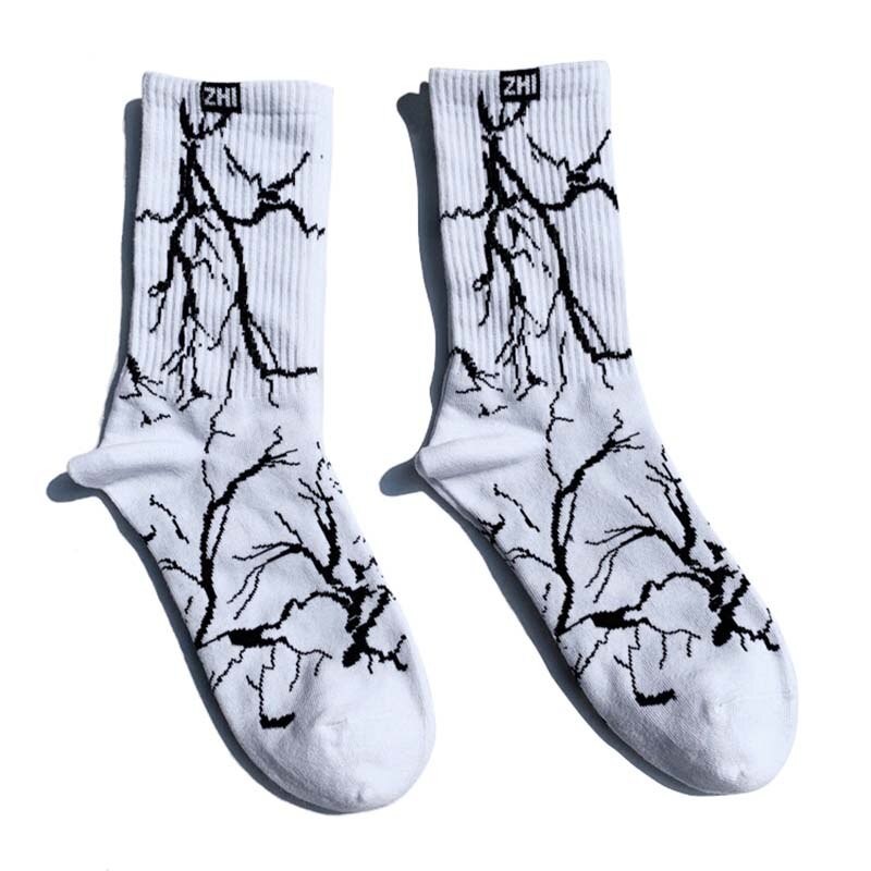 Men's Lightning Printed Socks