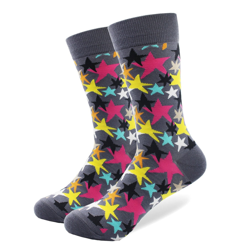 Men's Long Funny Patterned Socks