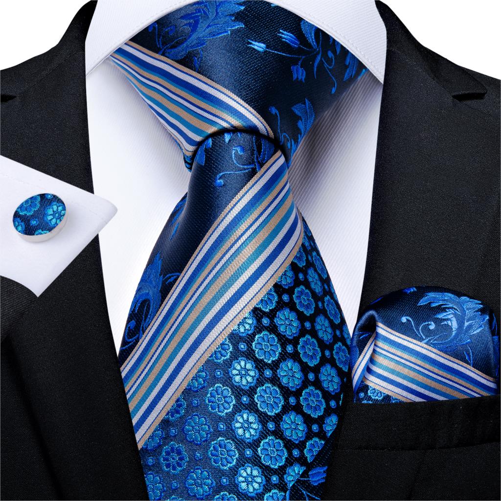 Men's Patterned Silk Tie