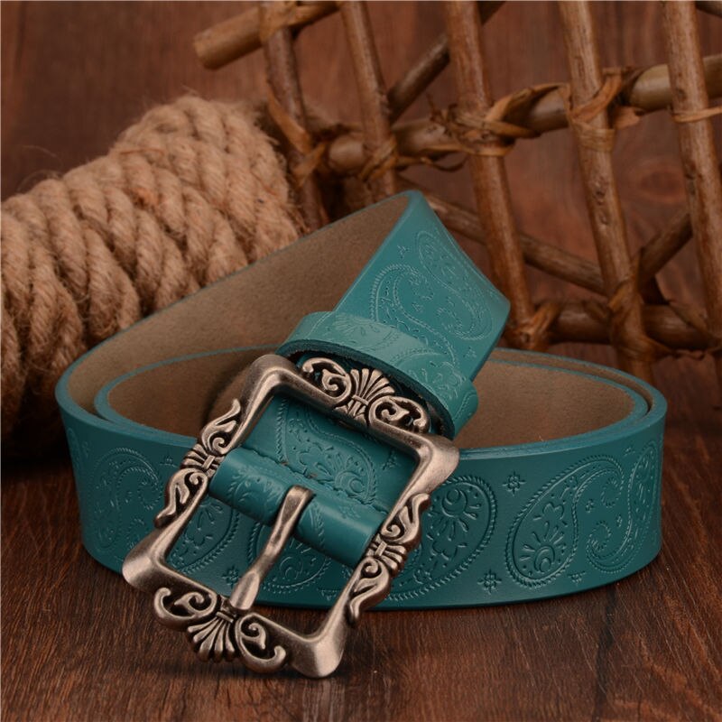 Woman's Casual Leather Belt