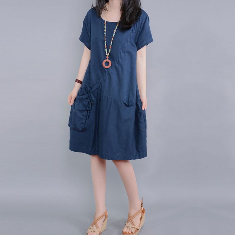 Women's Casual Cotton Dress