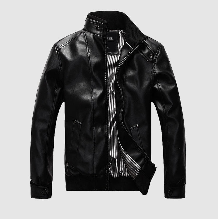 Men's Classic Leather Jacket