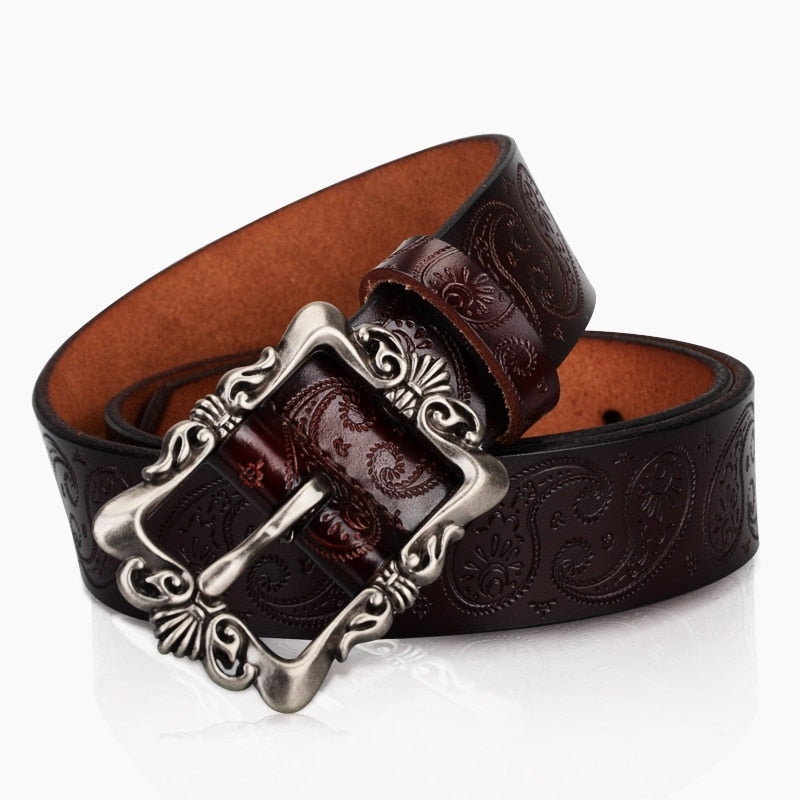 Woman's Casual Leather Belt