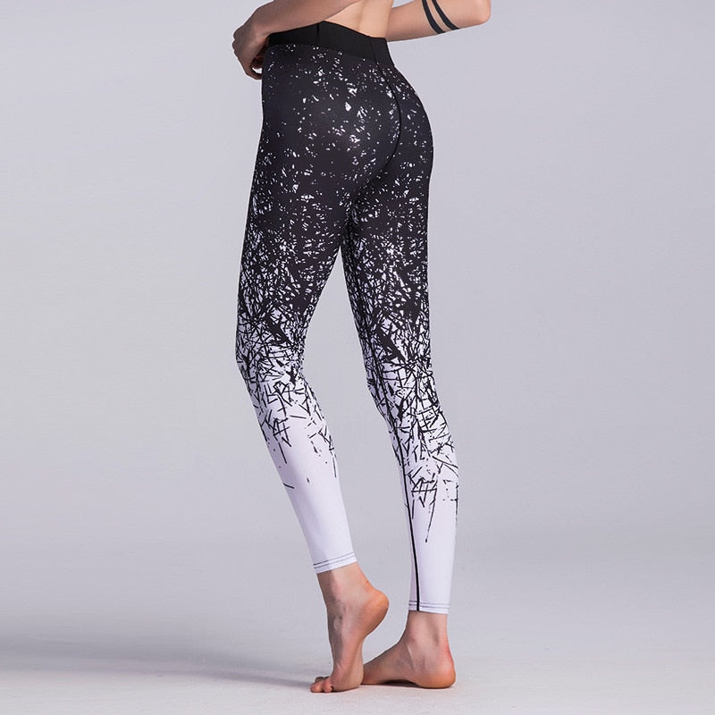 Women's Colorful Printed Sport Leggings