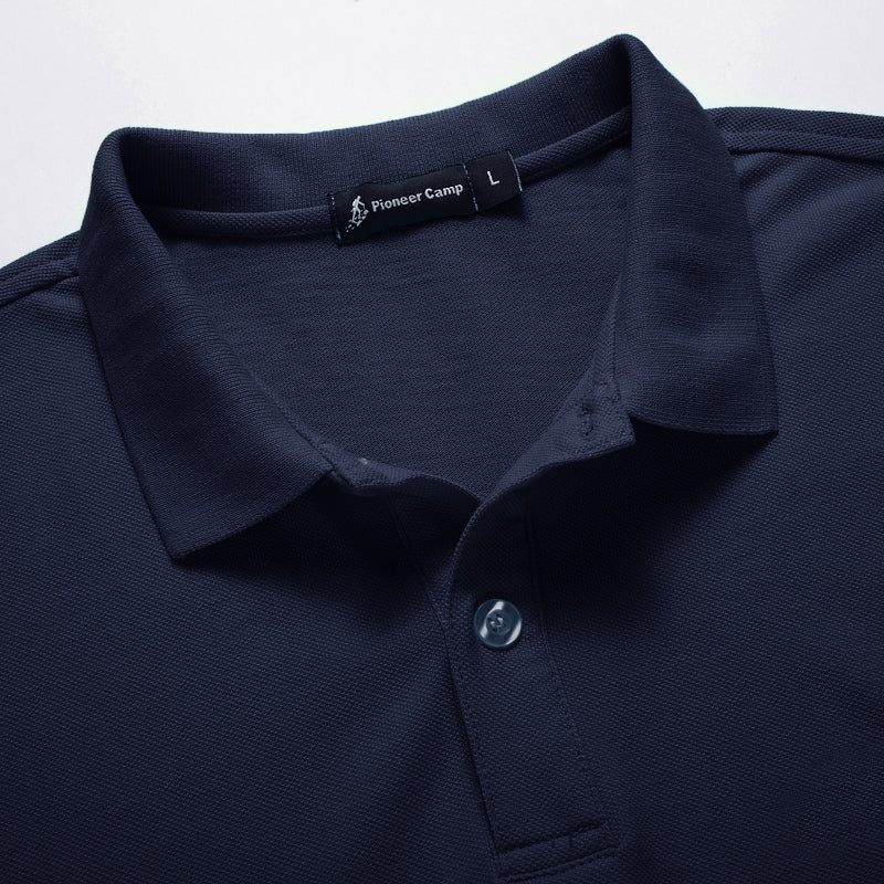 Casual Solid Polo Shirt for Men