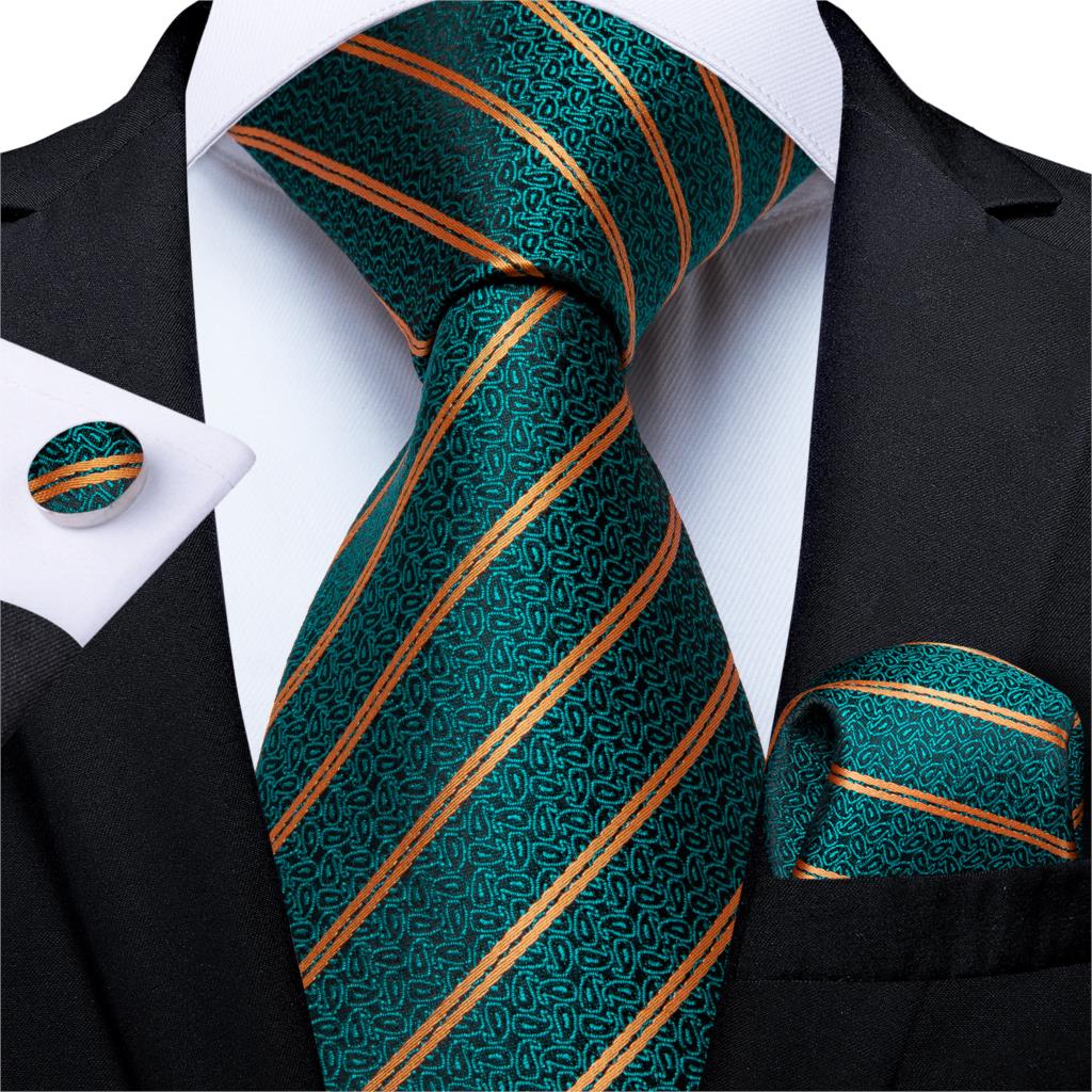 Men's Patterned Silk Tie