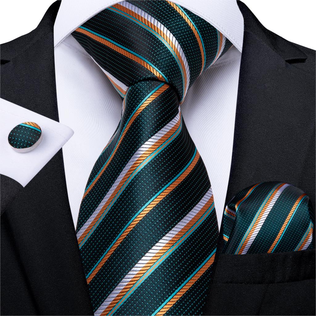 Men's Patterned Silk Tie