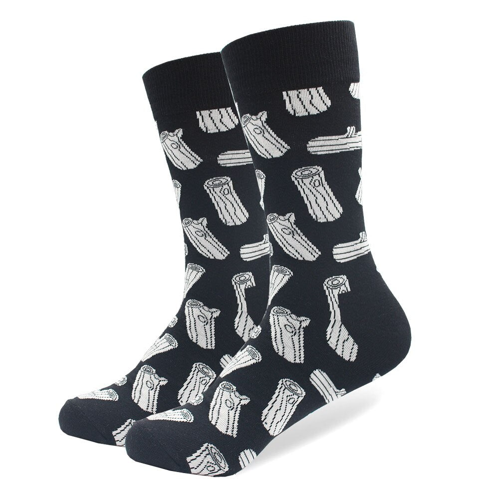 Men's Long Funny Patterned Socks