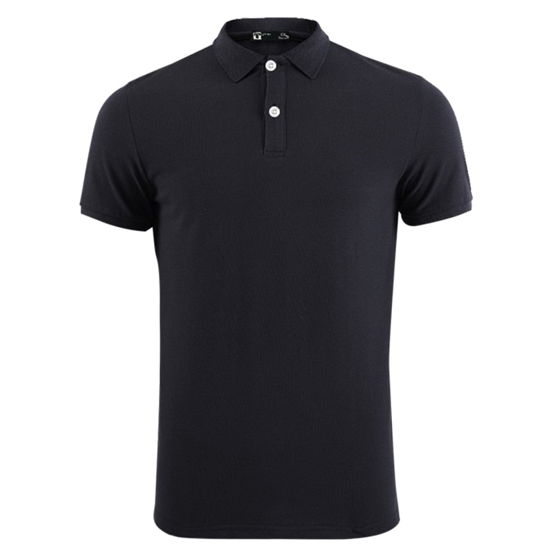 Casual Solid Polo Shirt for Men