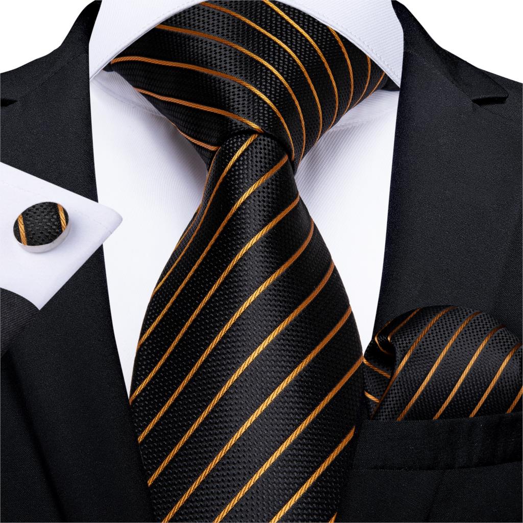 Men's Patterned Silk Tie