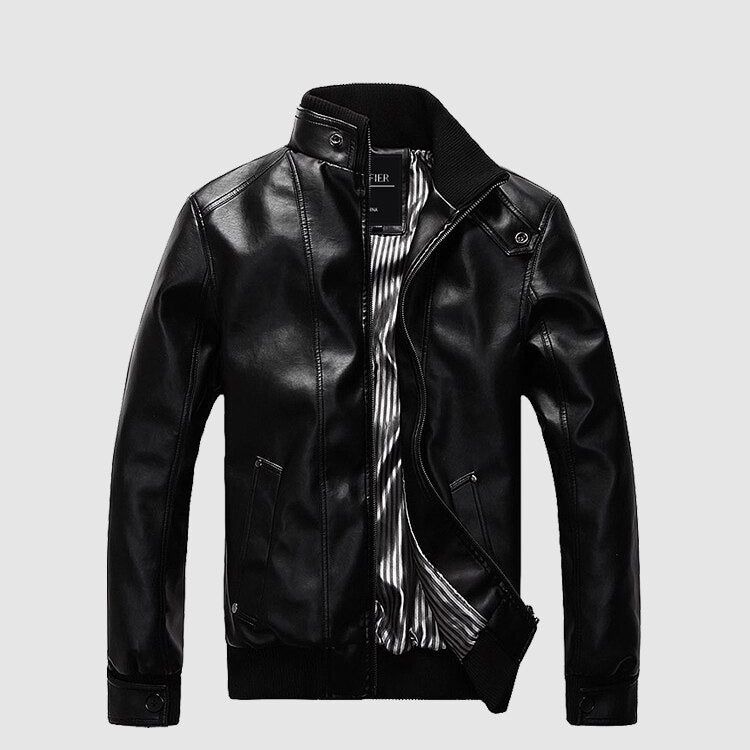 Men's Classic Leather Jacket