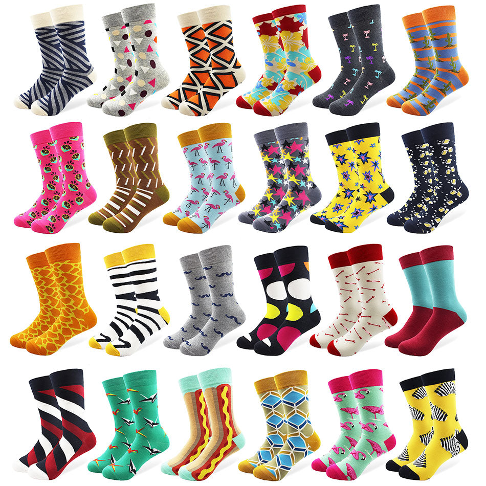 Men's Long Funny Patterned Socks