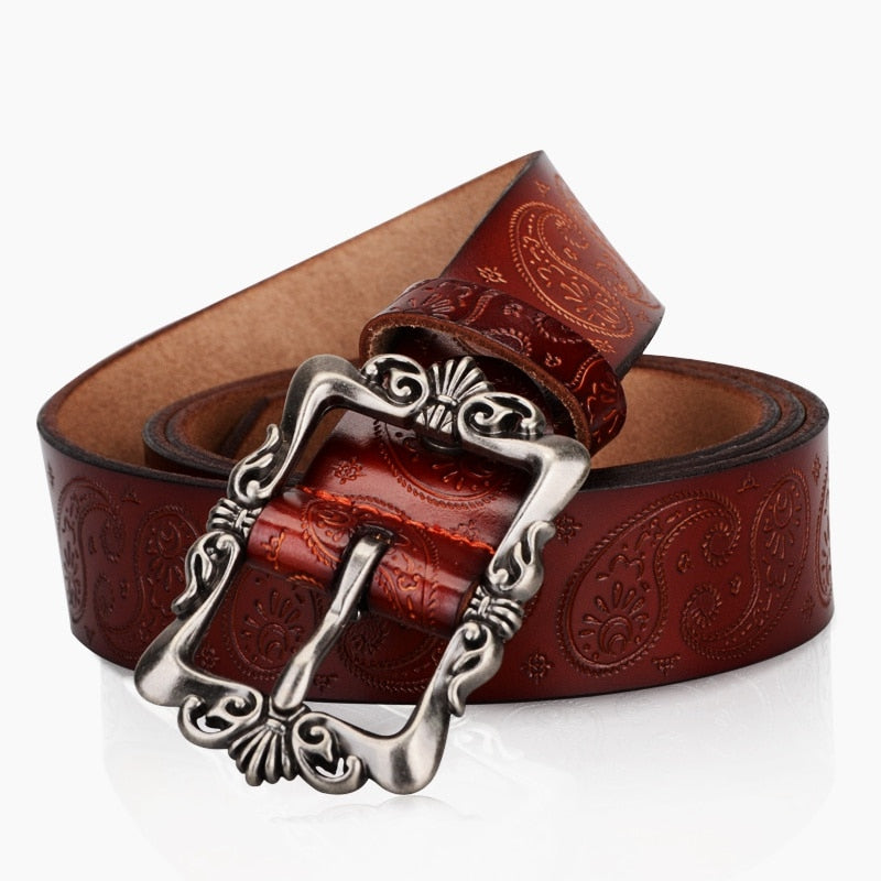 Woman's Casual Leather Belt