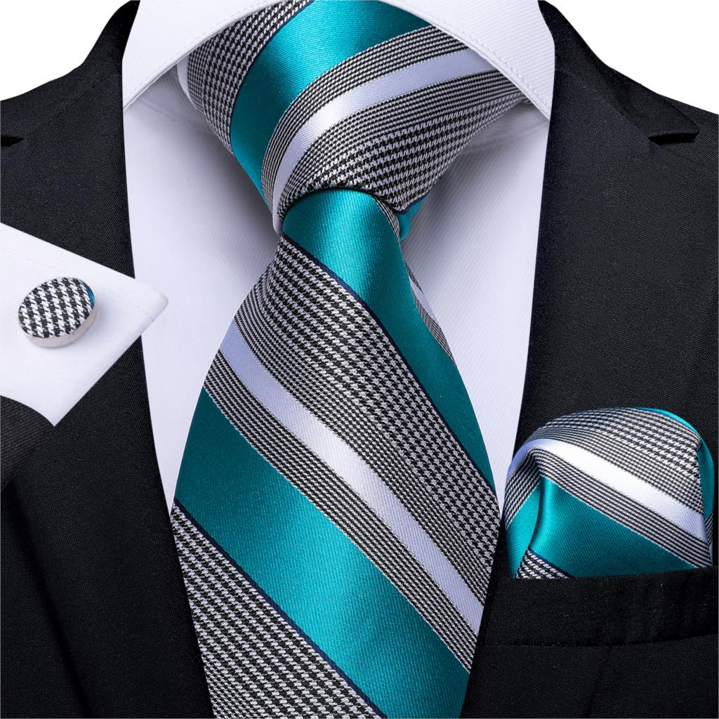 Men's Patterned Silk Tie