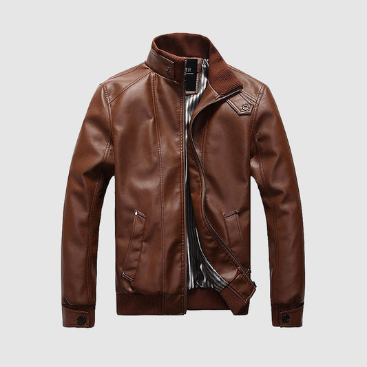 Men's Classic Leather Jacket