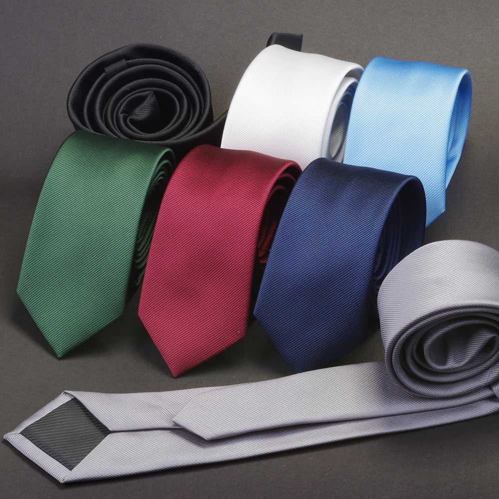 Classic Solid Silk Tie