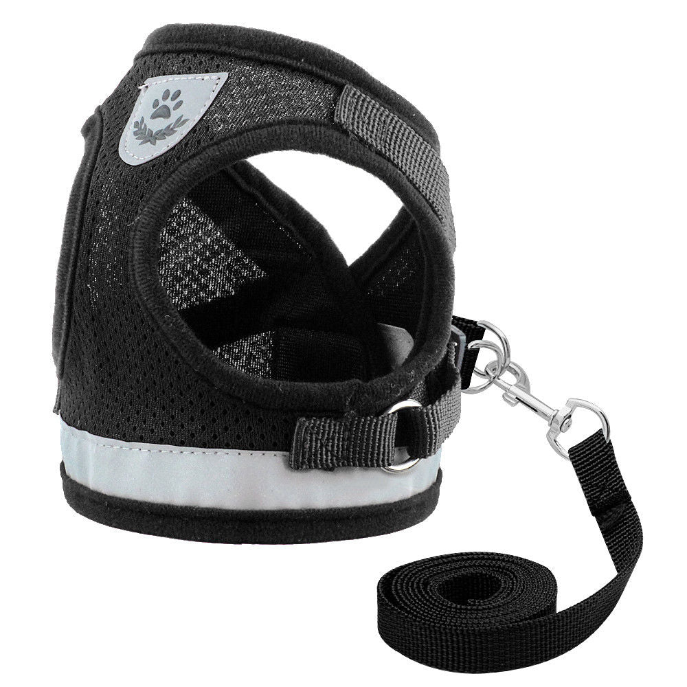 Cat's Reflective Harnesses And Leashes